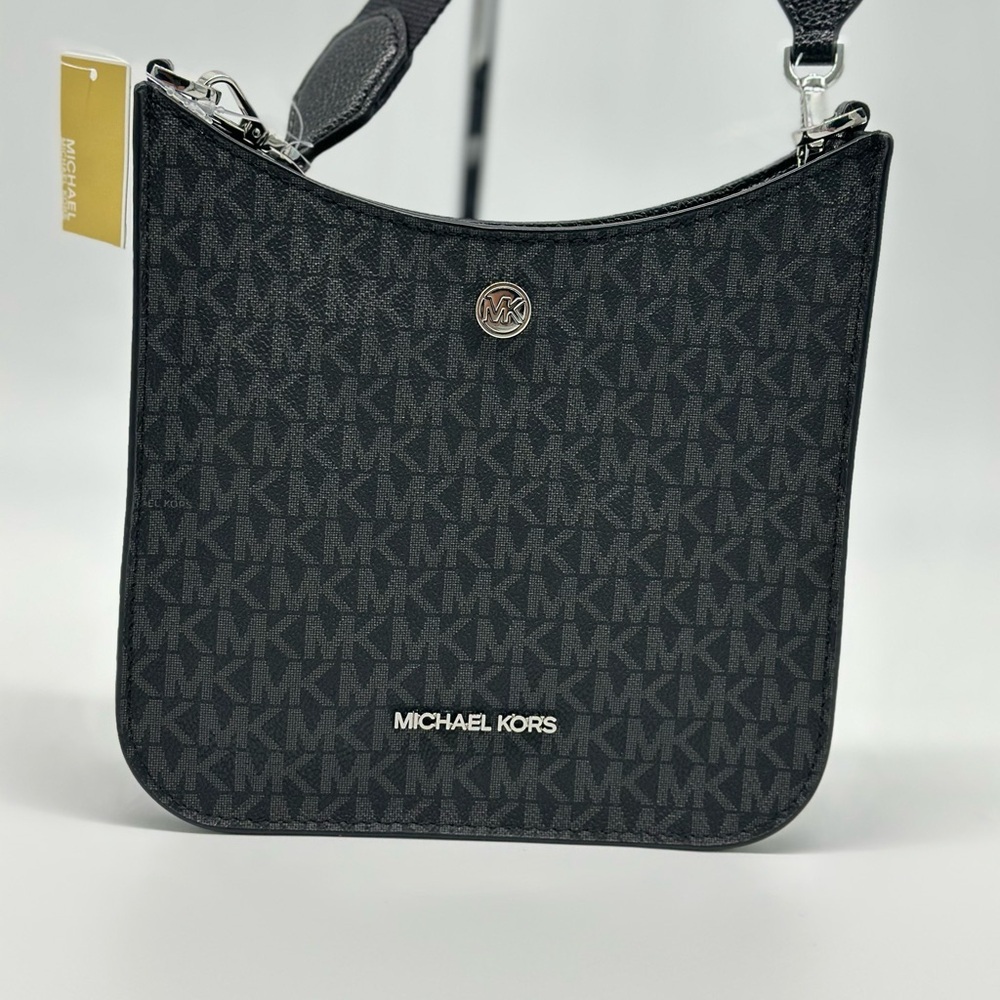Michael Kors Black Monogram Shoulder Bag